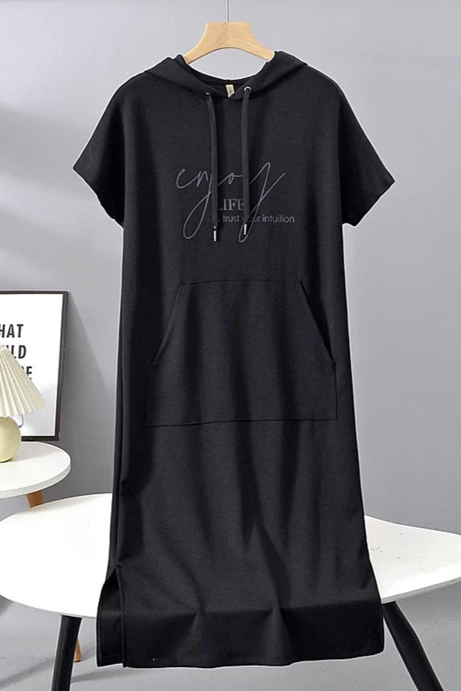 Casual Hoodie Dress