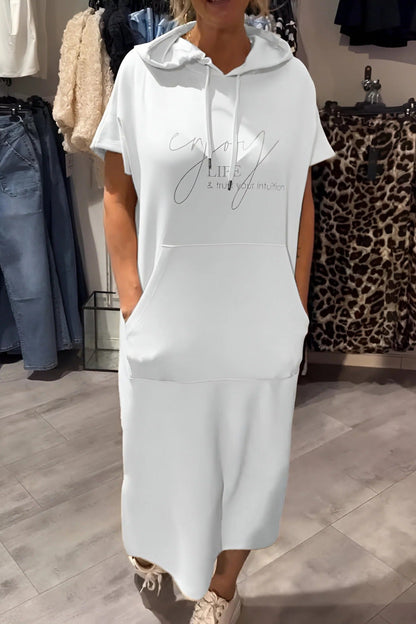 Casual Hoodie Dress