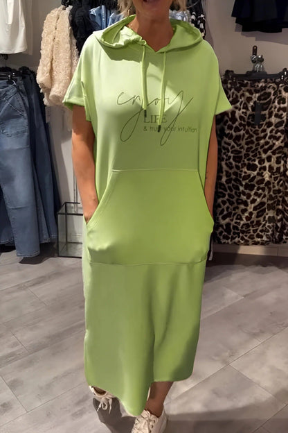 Casual Hoodie Dress