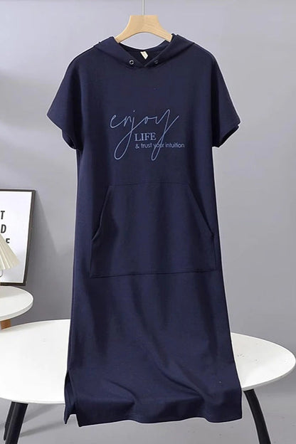 Casual Hoodie Dress