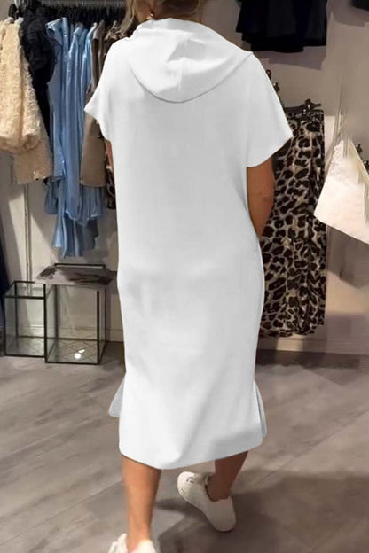 Casual Hoodie Dress