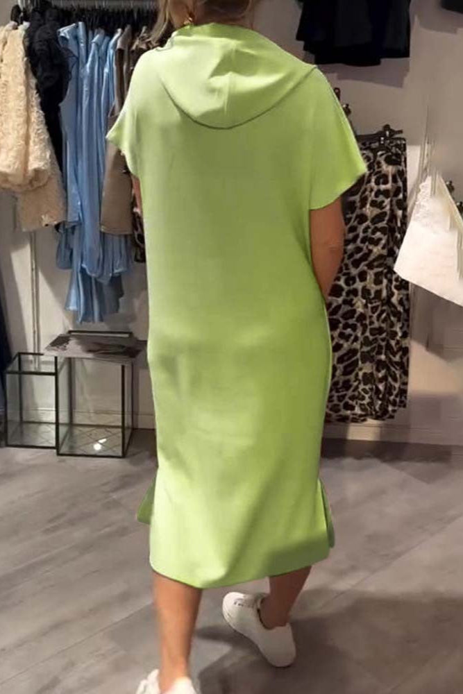 Casual Hoodie Dress