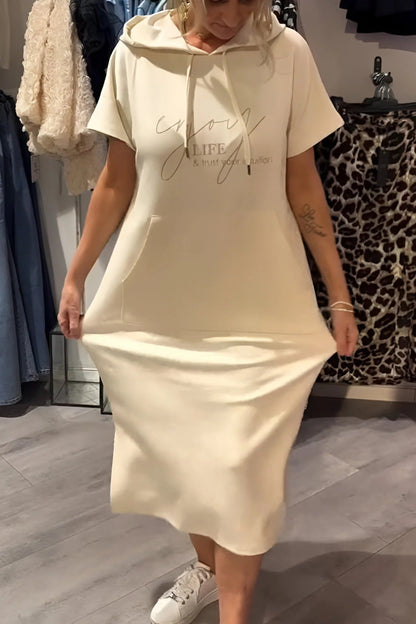 Casual Hoodie Dress