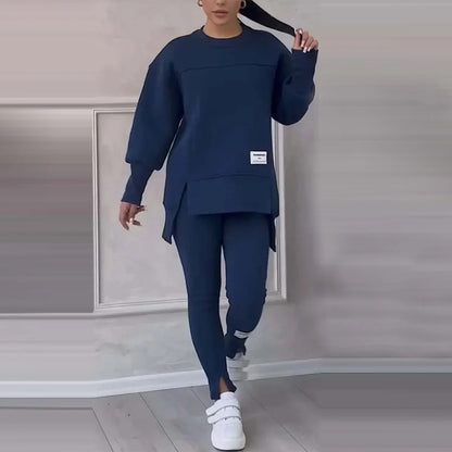 Casual sweatshirt leggings set