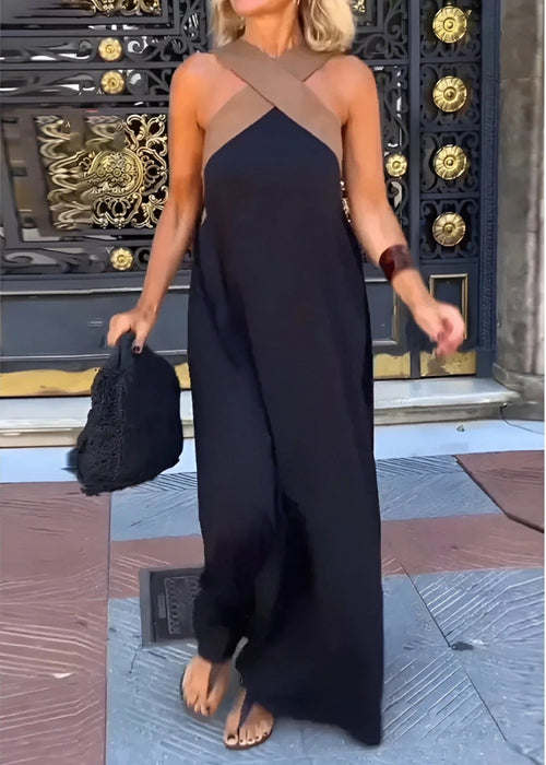 Delphine - Cross-shaped dress