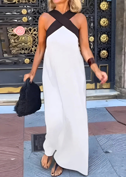 Delphine - Cross-shaped dress