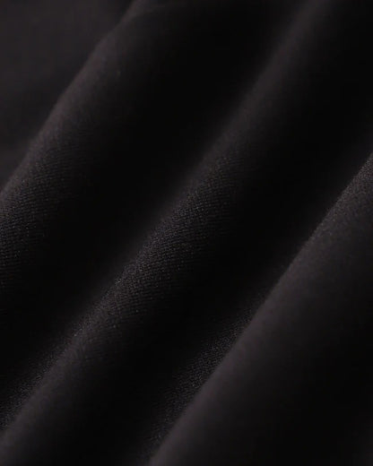 Black Contrast Slip Mini Dress